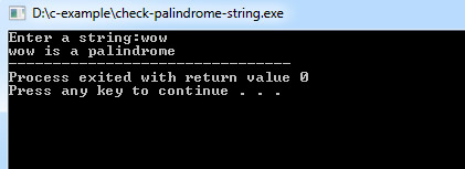 palindrome-string