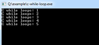 c-while-loop