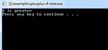 cplusplus-if-else