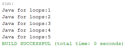 java-for-loop