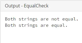 JavaEqualCheck