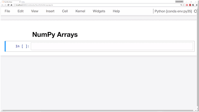 Implement the Numpy Library